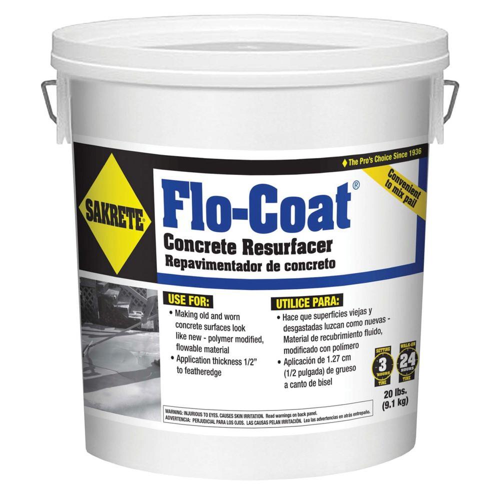 Sakrete FloCoat concrete resurfacer Pro Construction Guide