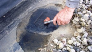 flat roof repair step 8