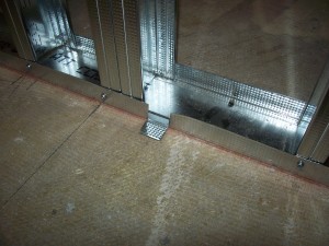 How to build a wall 5 Door frame jambs or changes in the direction of the wall should get a double stud for strength.