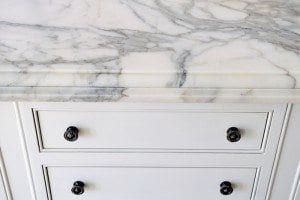 Apply an enhancer-sealer to the countertop