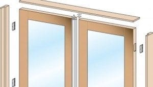 How to install a pre-hung door