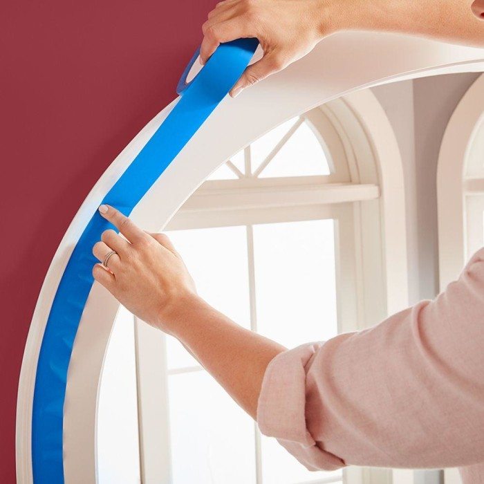 Painter's tape removes with a single pull Pro Construction Guide