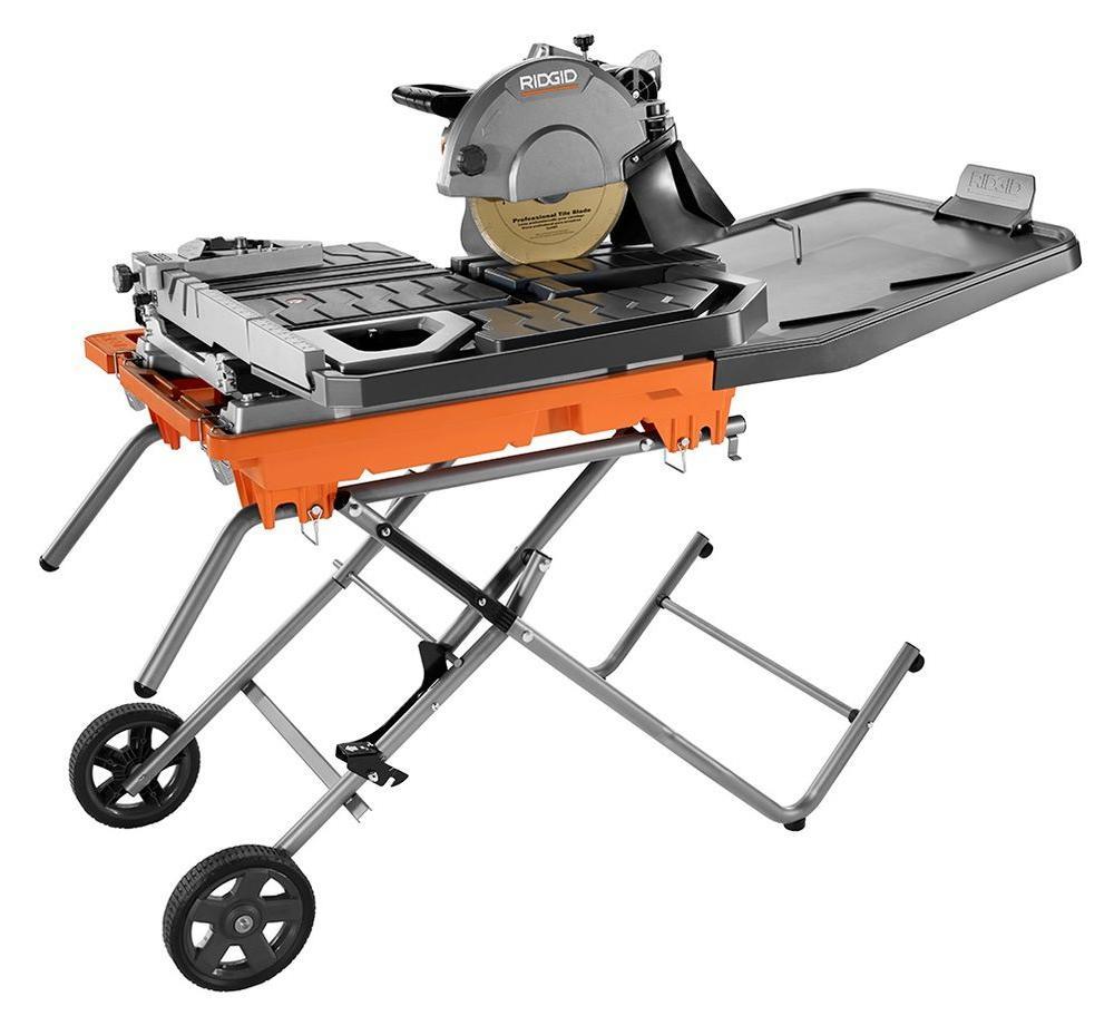 RIDGID Beast 10 inch wet tile saw - Pro Construction Guide