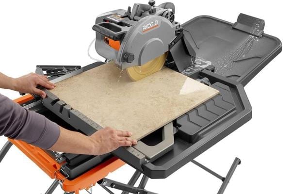 RIDGID Beast 10 inch wet tile saw - Pro Construction Guide