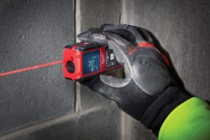 Laser meters are easier and faster to use than tape measures