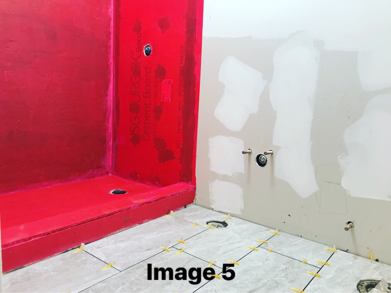 High Rise Shower Wall Construction Materials preview